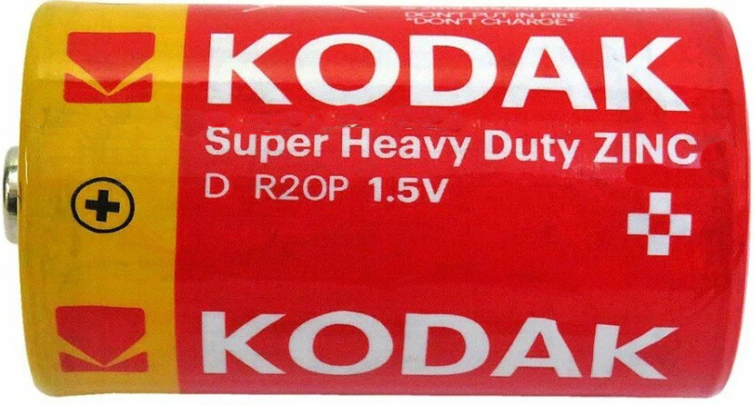    KODAK Super Heavy Duty ZINC R20 D 